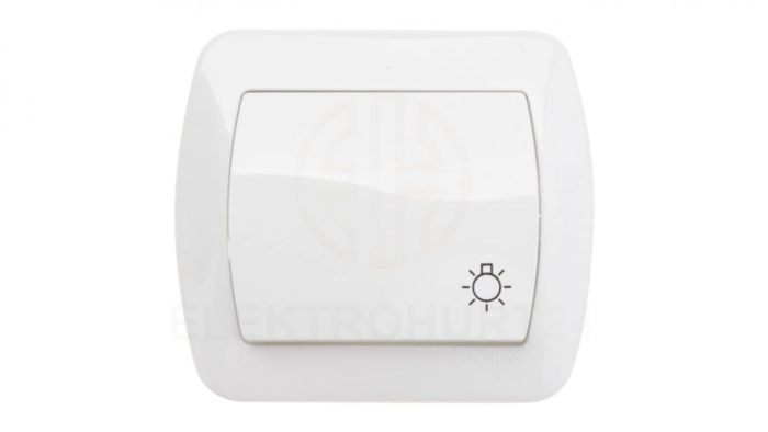 Simon Akord Przycisk /światło/ biały AS1/11