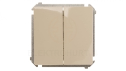 Simon Basic Łącznik świecznikowy, szybkozłącza, beżowy BMW5.01/12