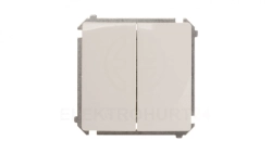 Simon Basic Łącznik świecznikowy z podświetleniem, szybkozłącza, biały BMW5L.01/11