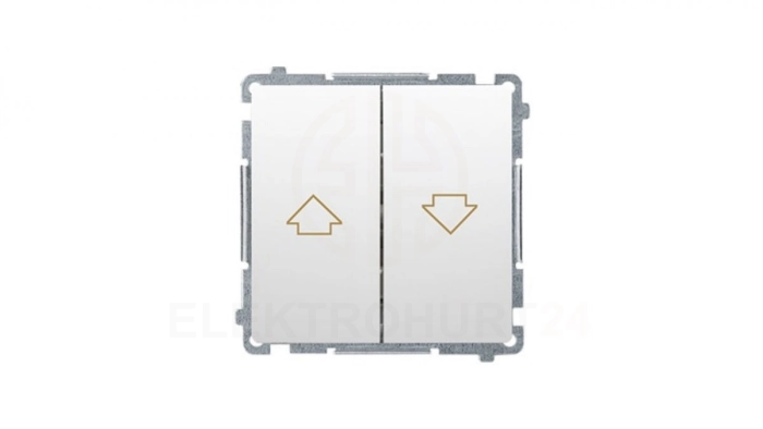 Simon Basic Przycisk żaluzjowy biały BMZ1.01/11