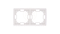Simon Basic Standard Ramka podwójna uniwersalna biała BMR2/11
