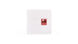 Simon Basic Gniazdo komputerowe pojedyncze RJ45 kat.5e białe BMF51.02/11