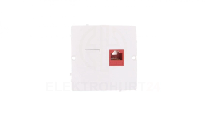Simon Basic Gniazdo komputerowe pojedyncze RJ45 kat.5e białe BMF51.02/11