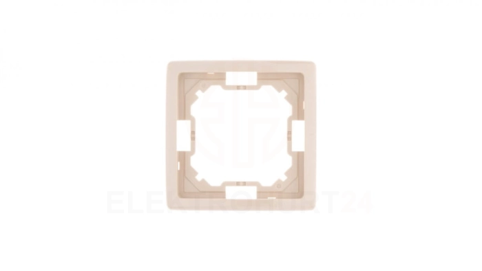Simon Basic Standard Ramka pojedyncza uniwersalna beżowa BMR1/12