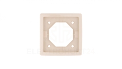 Simon Basic Standard Ramka bryzgoszczelna pojedyncza IP44 z uszczelką beżowa BMR1B/12