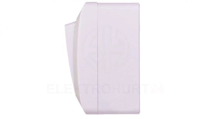 Hermes Przycisk dzwonek mechanizm z pełną obudową biały IP44 przycisk 1x ŁNT-1D 0337-02