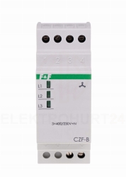 F&F przekaźnik zaniku i asymetrii faz CZF-B