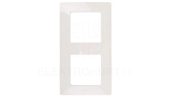 NILOE Ramka podwójna biała 665002