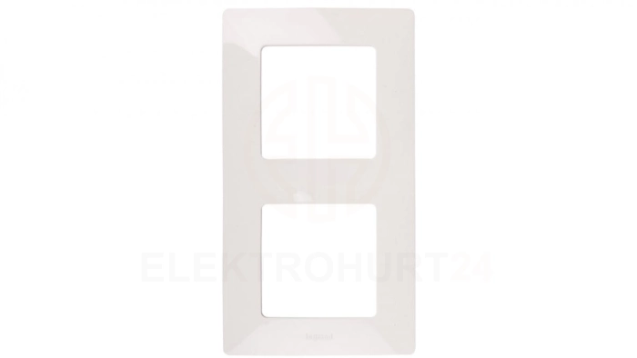 NILOE Ramka podwójna biała 665002