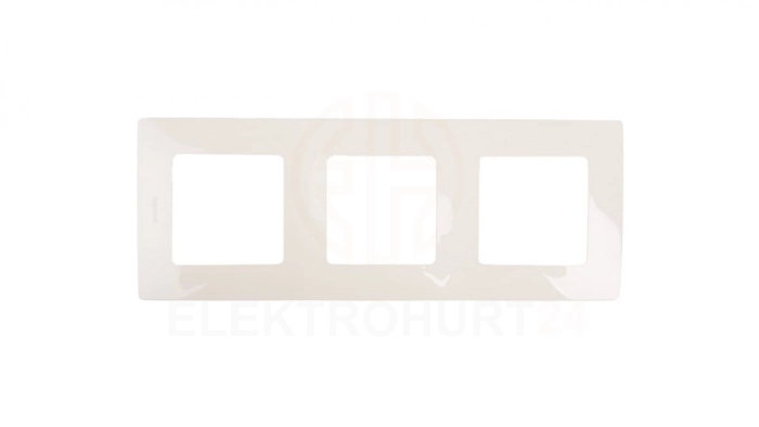 NILOE Ramka potrójna kremowa 665013