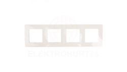 NILOE Ramka poczwórna kremowa 665014