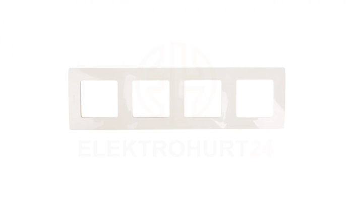 NILOE Ramka poczwórna kremowa 665014