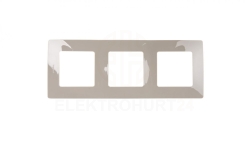 NILOE Ramka potrójna popiel 665033