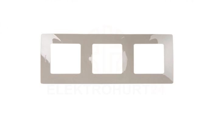 NILOE Ramka potrójna popiel 665033