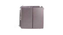 Simon Basic Łącznik świecznikowy, szybkozłącza, stal inox BMW5.01/21