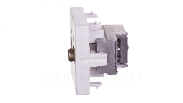 Simon Connect Gniazdo K45 antenowe RTV/SAT czysta biel K130A/9