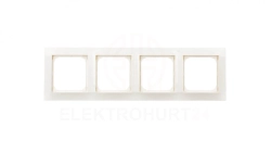 IMPRESJA Ramka poczwórna ecru R-4Y/27