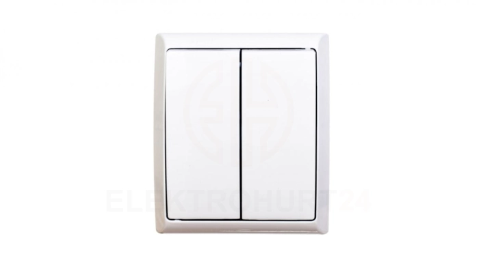 FALA Łącznik hermetyczny świecznikowy IP44 biały ŁNH-2H/00