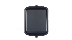 Cedar Łącznik jednobiegunowy hermetyczny IP44 10A czarny WNt-100C WNT100C05