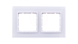 Berker.B.7 GLAS Ramka 2- krotna szklana śnieżnobiała 10126909