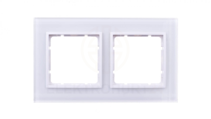Berker.B.7 GLAS Ramka 2- krotna szklana śnieżnobiała 10126909
