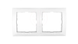 Berker B.Kwadrat Ramka podwójna śnieżnobiała 5310128989
