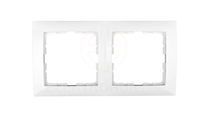 Berker/B.Kwadrat Ramka podwójna śnieżnobiała 5310128989