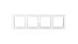 Berker B.Kwadrat Ramka poczwórna śnieżnobiała 5310148989