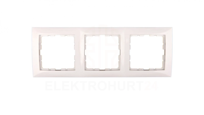 Berker/B.Kwadrat Ramka potrójna kremowa 5310138982