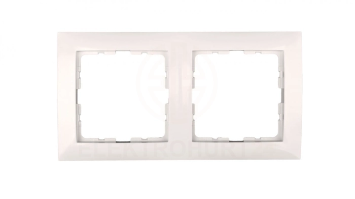 Berker/B.Kwadrat Ramka podwójna kremowa 5310128982