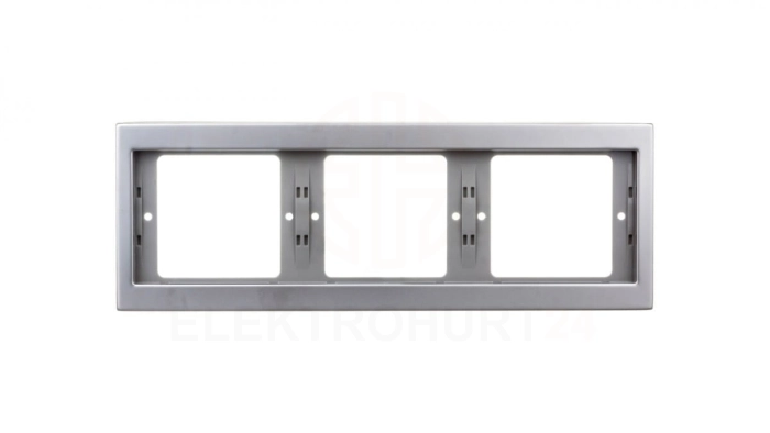 Berker/B.Kwadrat Ramka potrójna pozioma stal szlachetna 13737004