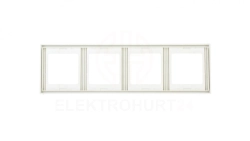 Berker K.1 Ramka poczwórna pionowa śnieżnobiała 13437009