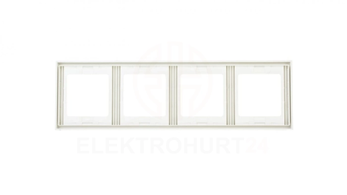 K.1 Ramka poczwórna pionowa śnieżnobiała 13437009