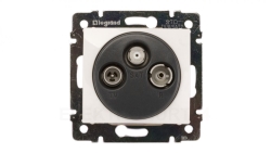 VALENA Gniazdo antenowe RTV/SAT końcowe białe 774436