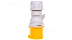 Wtyczka przenośna 32A 3P 110V żółta IP44 SHARK 023-4