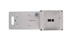 Tablica licznikowa 420x157mm 1F /S/ biała 0111-00