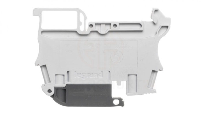 Złączka bezpiecznikowa 2,5mm2 szary 6.3A G 5x20 mm DIN 35mm 037181