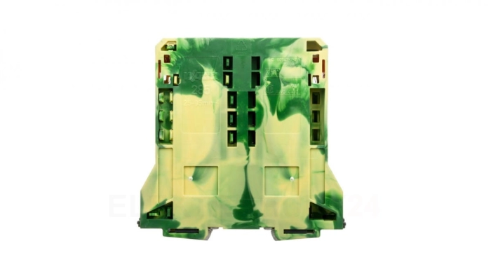 Złączka szynowa 2-przewodowa PE 95mm2 żółto-zielona 285-197