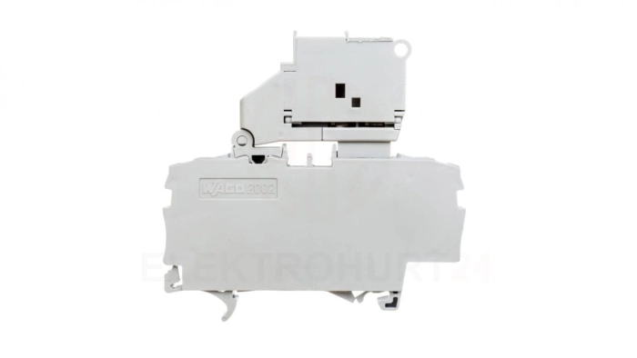 Złączka bezpiecznikowa 2.5mm2 szara 6,3A 5x20mm uchylna podstawa bezpiecznika 2002-1611 TOPJOBS