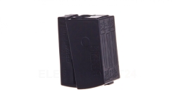 Złączka oświetleniowa 2-przewodowa 2,5mm2 wykonanie dla podwyższonej temperatury 120st.C czarna 224-114 /100szt./