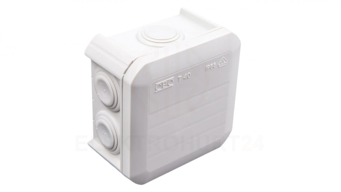 Puszka n/t odgałęźna 90x90x52 IP55 T 40 2007045 /5szt./