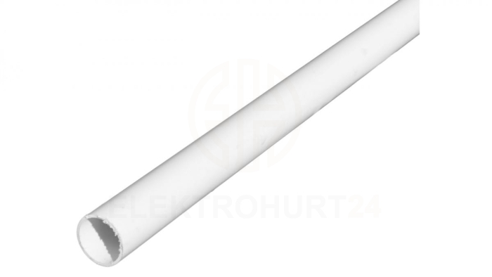 Rura elektroinstalacyjna sztywna gładka RL 18 biała odporna na UV odporna na UV 68374 /20 x 2m/, 68374