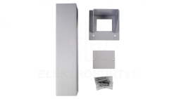 Simon Connect Miniolumna ALK jednostronna 5xK45 anodyzowane aluminium ALK115/8