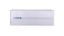 Simon Connect Minikolumna ALK dwustronna 8xK45 anodyzowane aluminium ALK224/8