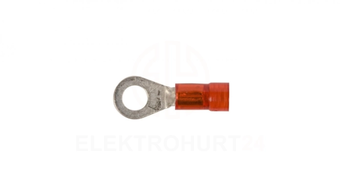 Końcówka oczkowa izolowana KOI 1/4 PC E09KO-02010200400 (100szt.)