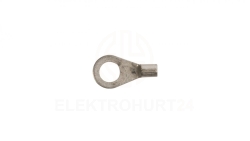 Końcówka oczkowa nieizolowana 1,5-2,5mm2/M6 cynowana KB2,5F6 (100szt.)