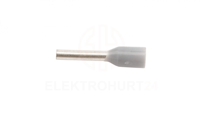 Końcówka tulejkowa izolowana TI 0,75mm2/8mm szara cynowana TI0,75L8 /100szt./