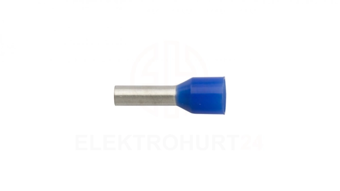 Końcówka tulejkowa izolowana TI 2,5mm2/8mm niebieska cynowana TI2,5L8 /100szt./