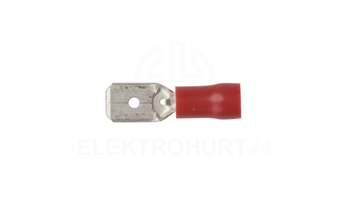 Wsuwka izolowana WI 6,3-1/0,8 PCV E10KN-03020102501 /100szt./