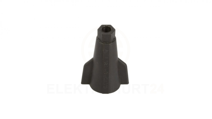 Złączka skrętna uniwersalna 1-6mm2 ZSE 1-1.0/6.0 czarna 43814207 /100szt./